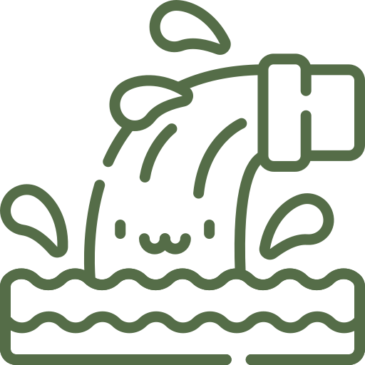 Canalisation souriante illustrant le drainage chez marty-louis, spécialiste des toitures et eaux pluviales dans le Tarn
